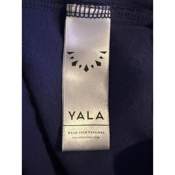 YALA Womens Blue Buttersoft Jersey Lounge Pants 2x Drawstring Bamboo Spandex - Picture 4 of 4